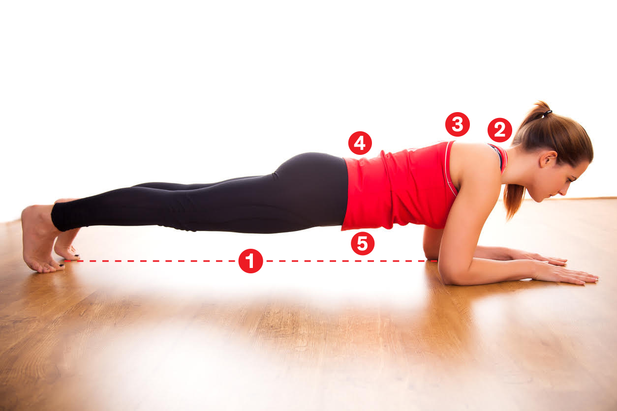 Pro Pointers on Proper Positioning for Prone Iso Plank (How to Hold a  Longer Plank) — Lea Genders Fitness